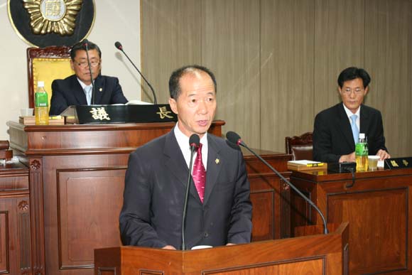 행정복지위원회위원장 당선인사