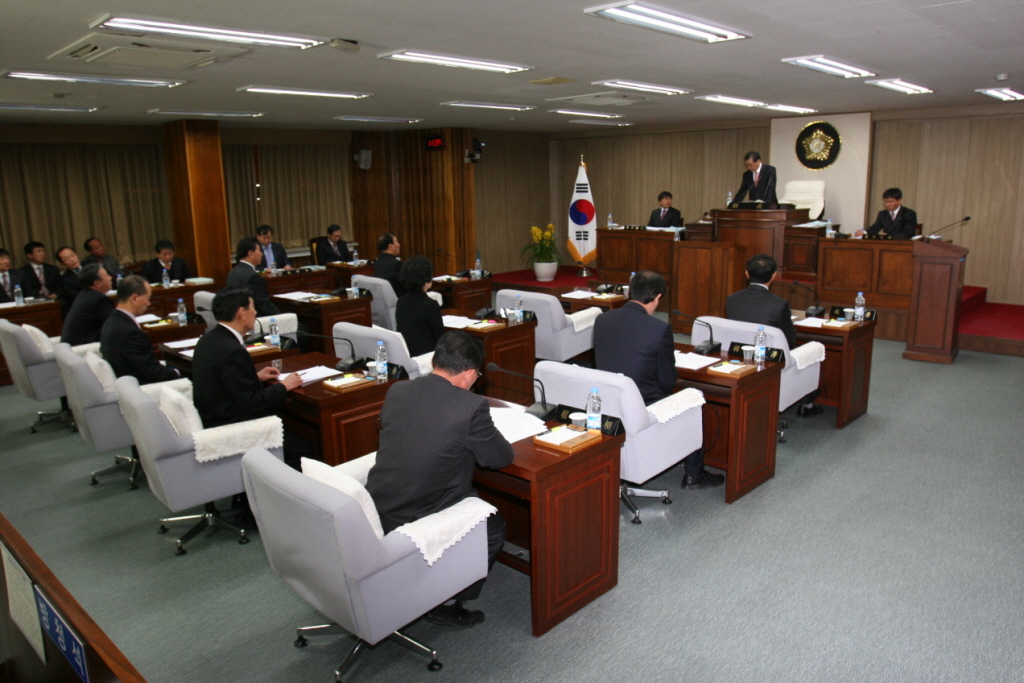 제183회 예산군의회(임시회)제1차본회의