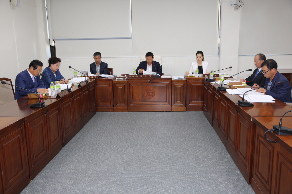 제215회 예산군의회(임시회)산업건설위원회