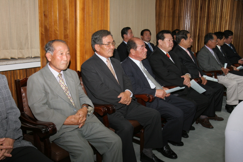 개원식장에 참석한 귀빈들