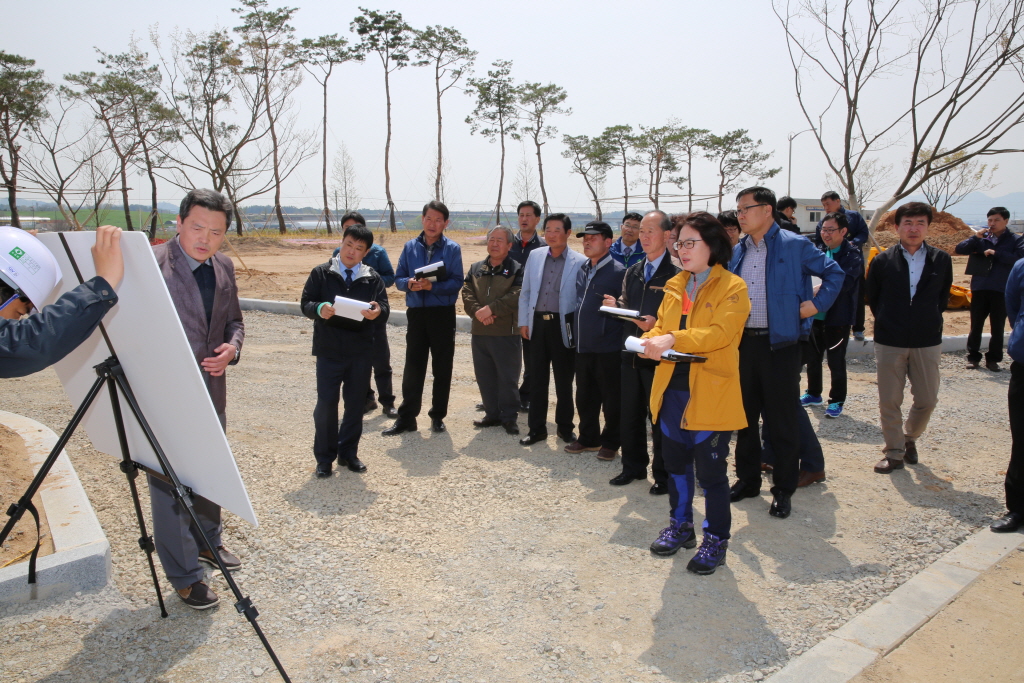 제212회 예산군의회(임시회)사업장답사
