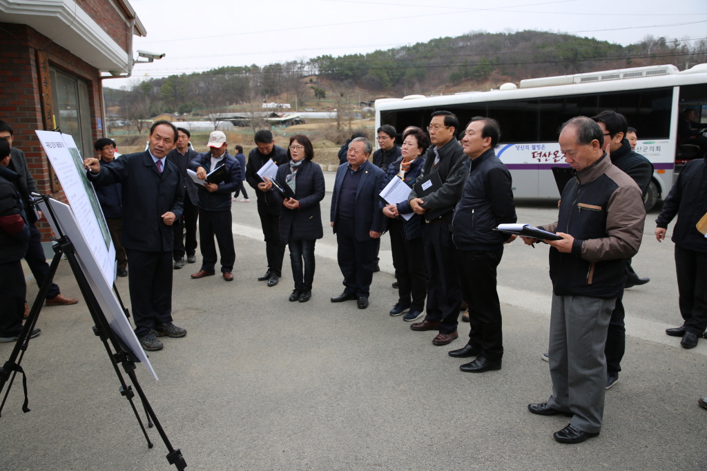 귀곡2리 창조적 마을만들기 사업장 답사