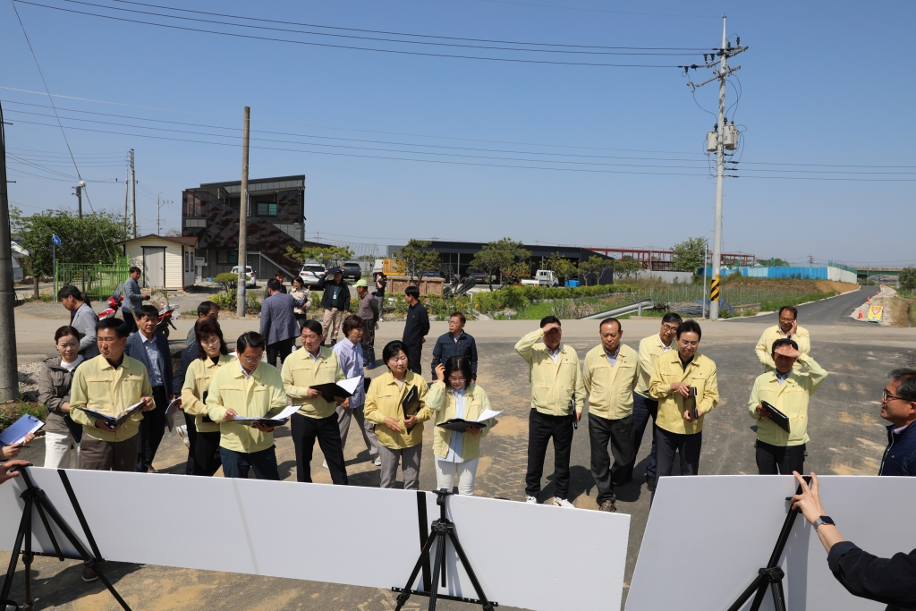 2023년 군정 주요사업장 답사(7개소-1일차)