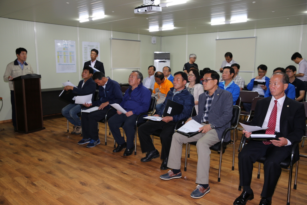 삽교천 삽교지구 하천환경 정비사업장 답사