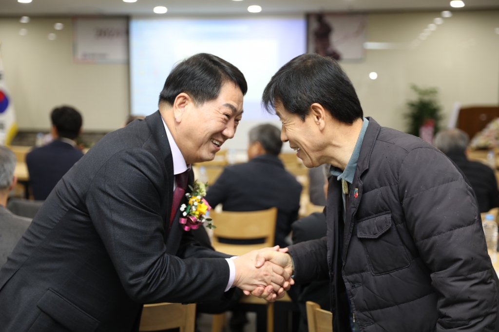 2024년 매헌사랑회 회장 및 임원 이·취임식 참석