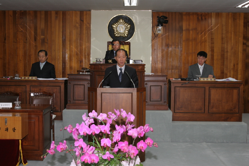 이승구 의회운영위원장 당선인사