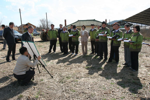 2007년 군정 주요사업장 답사