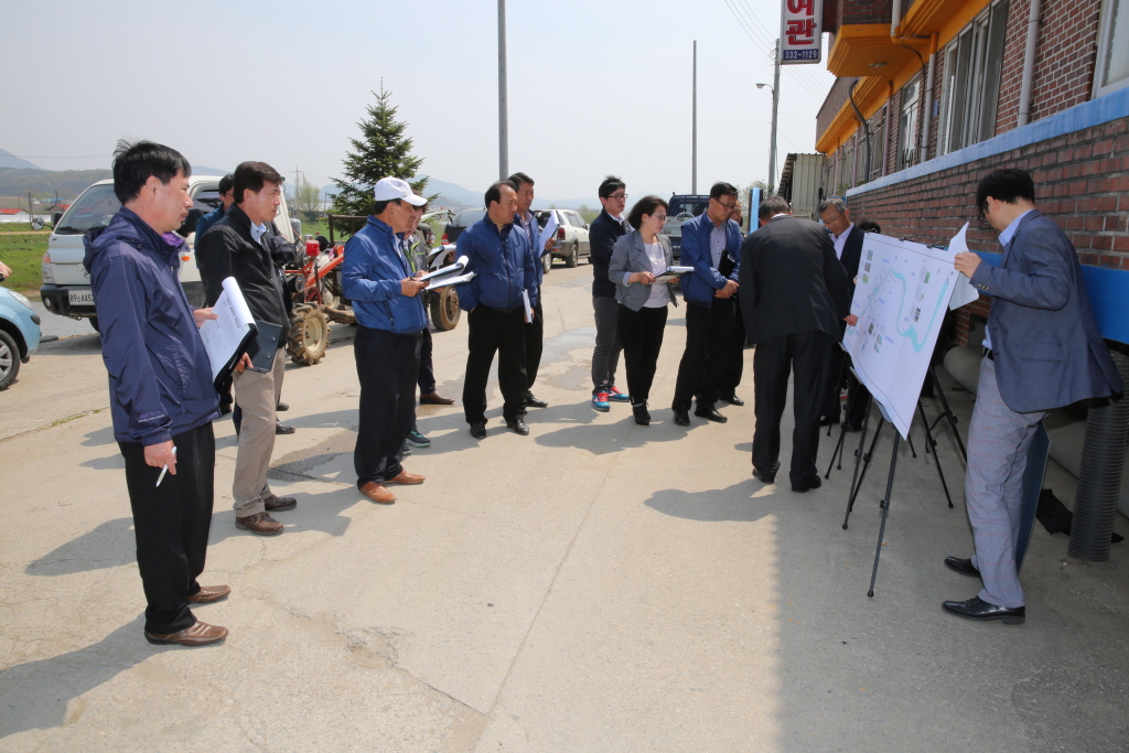 제212회 예산군의회(임시회) 군정주요사업장 답사