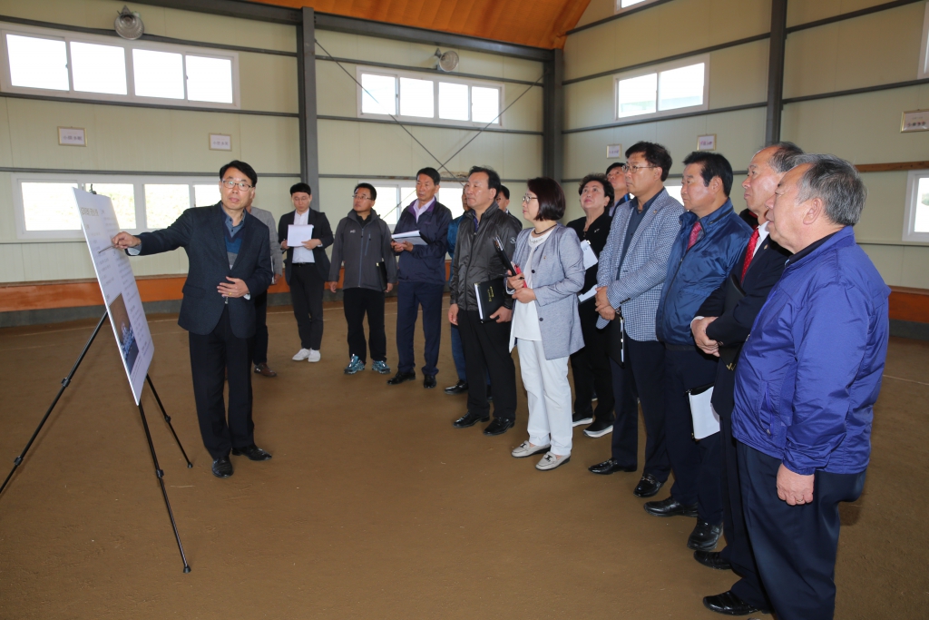 삽교게이트볼장 답사