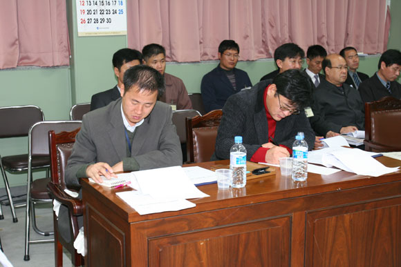 기자단 취재모습