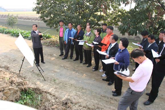 두리-하포간 도로확.포장사업장 답사