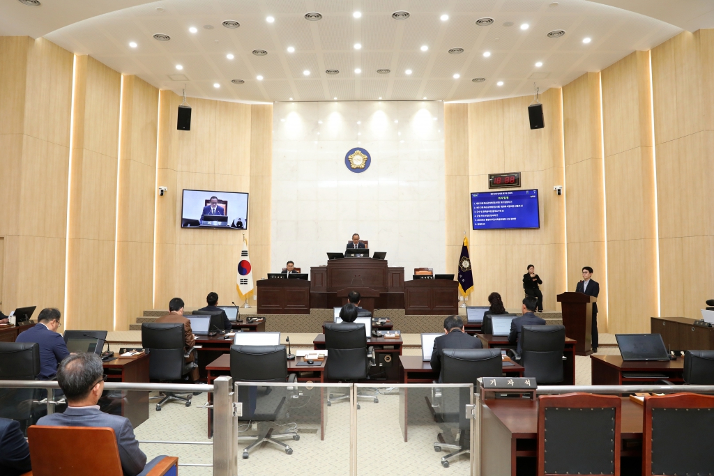 제312회 임시회 개회