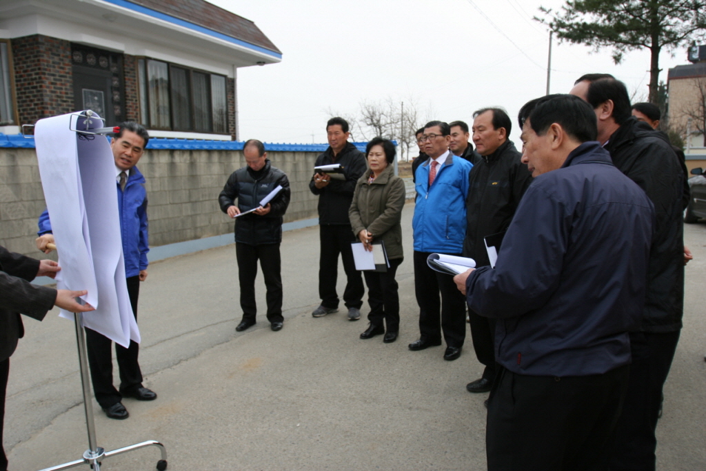 군정 주요사업장 답사