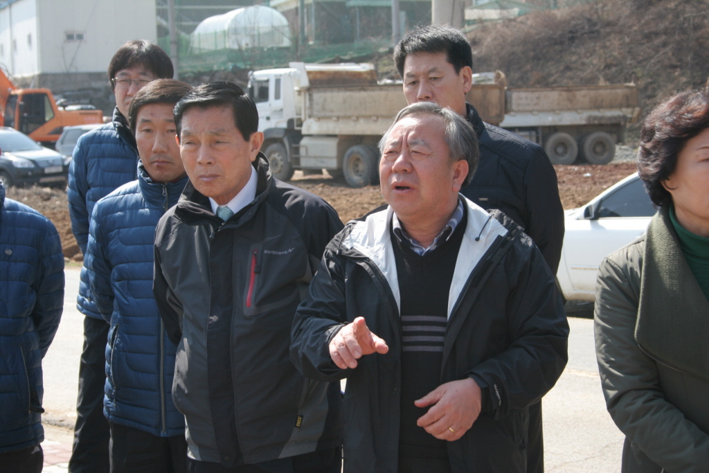 고덕면 소재지 종합정비사업(사업장 답사)