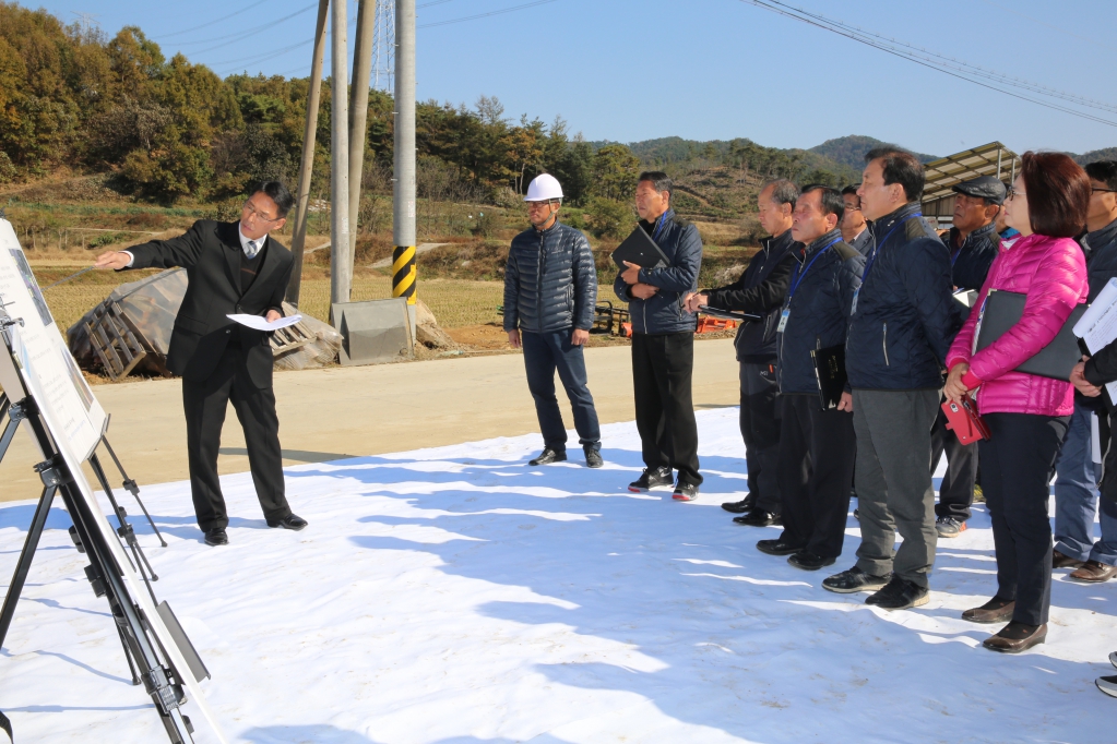 큰골천 정비사업장 답사