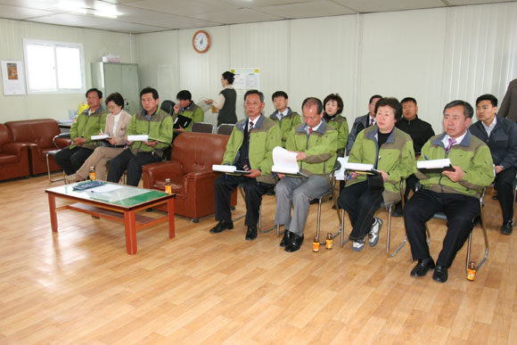 2007년 군정 주요사업장 답사