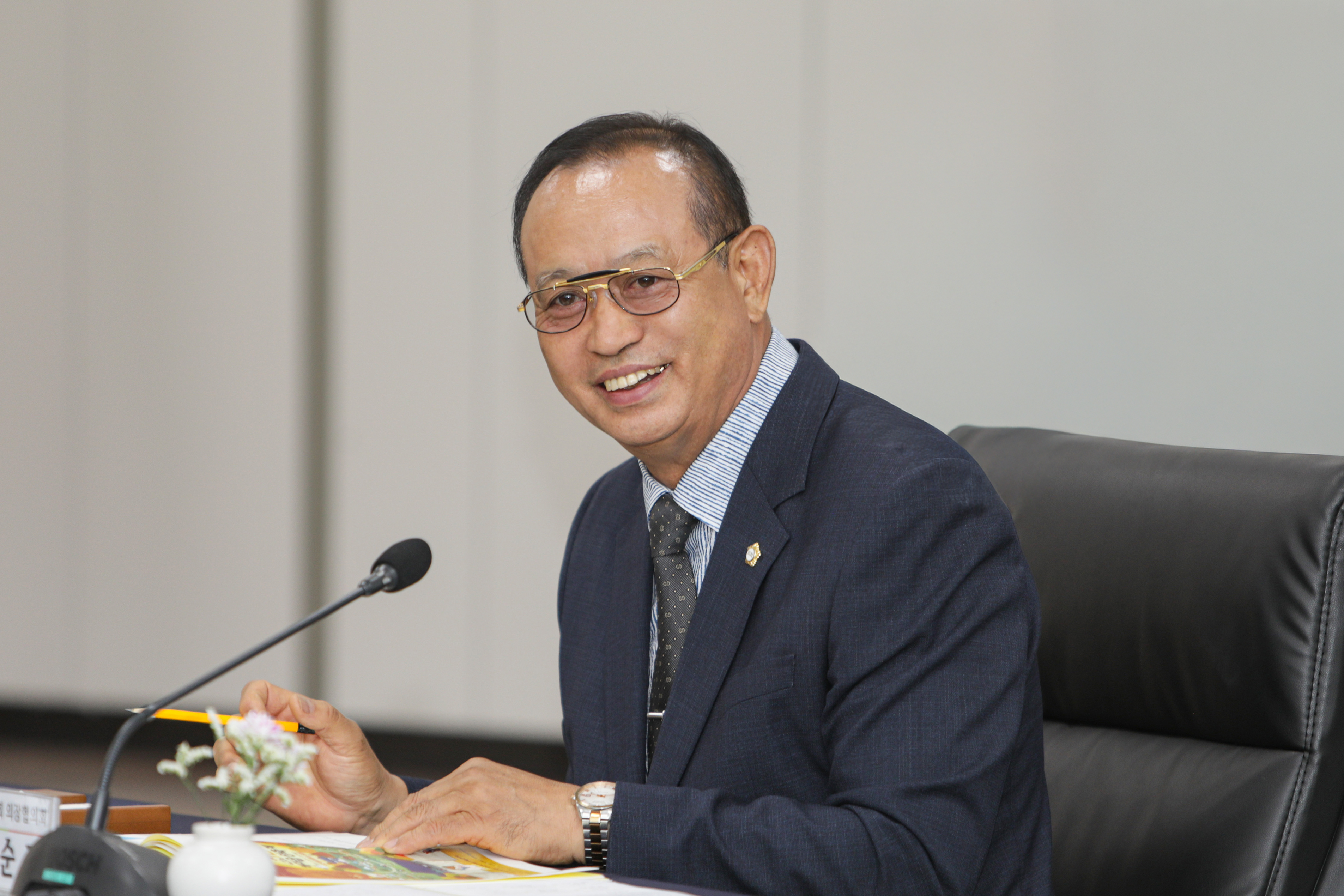 예산군의회 장순관 의장 사진